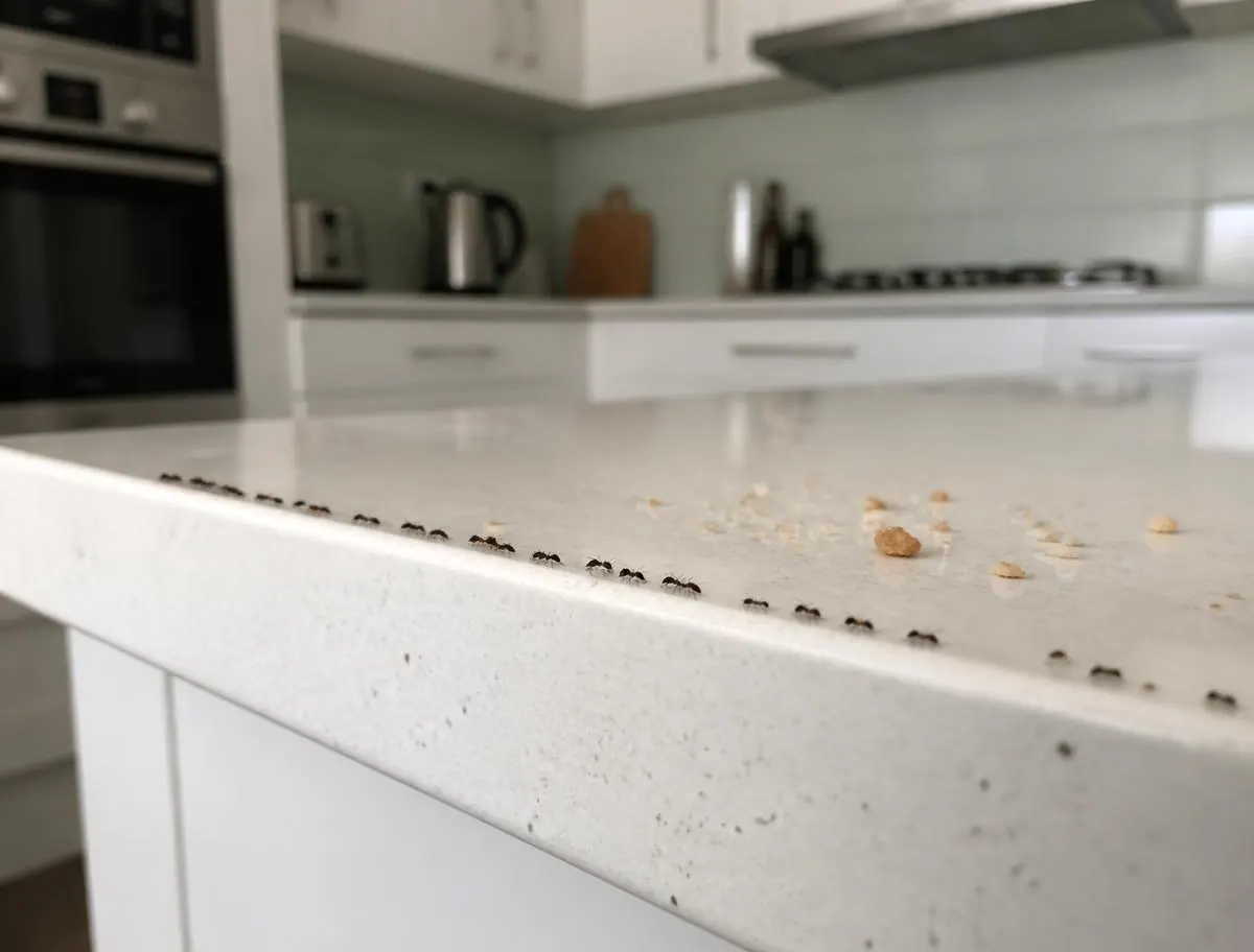 Trails that come back within days of cleaning, a sign checked during ant control
